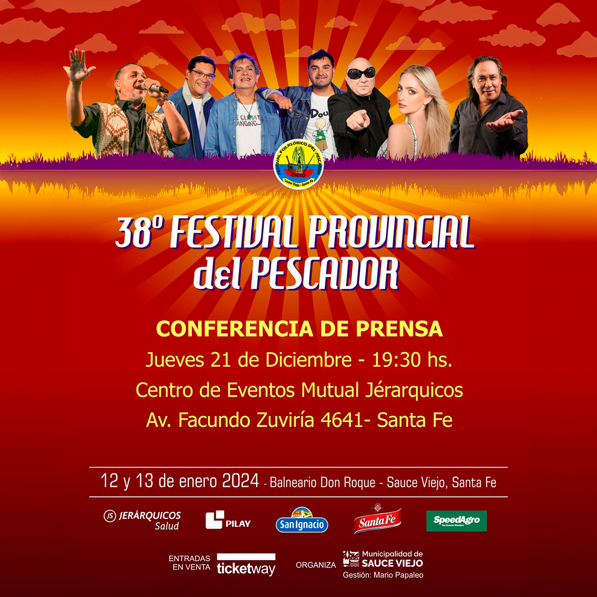Se viene el Festival Provincial Del Pescador