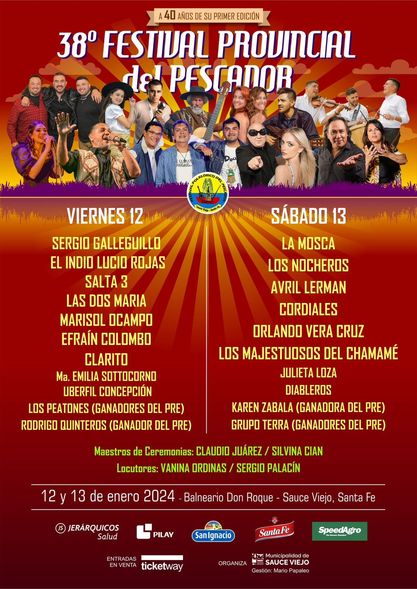 Grilla festival del pescador