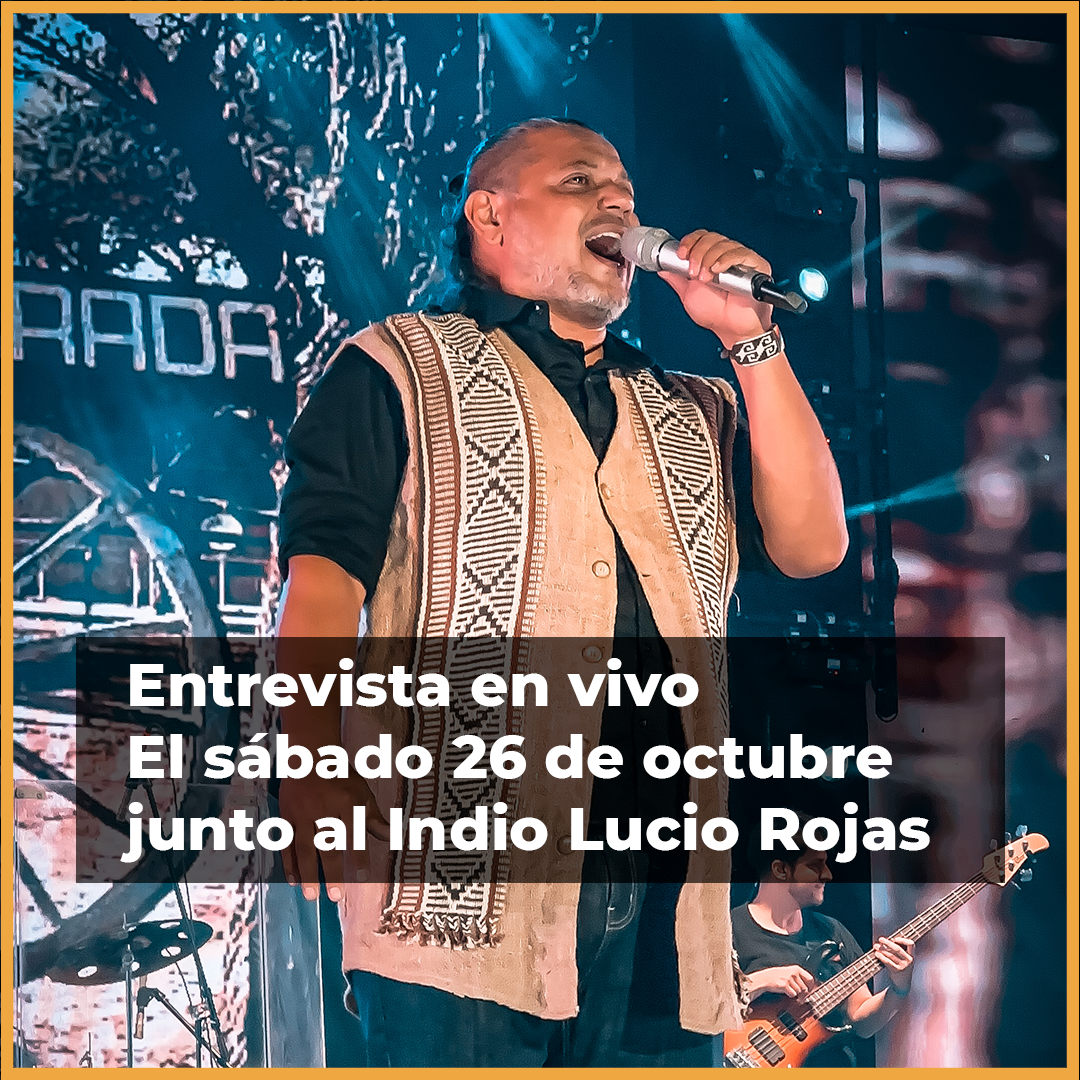 ¡Entrevista en vivo este sábado 26 con el “Indio” Lucio Rojas en Patria Gaucha!